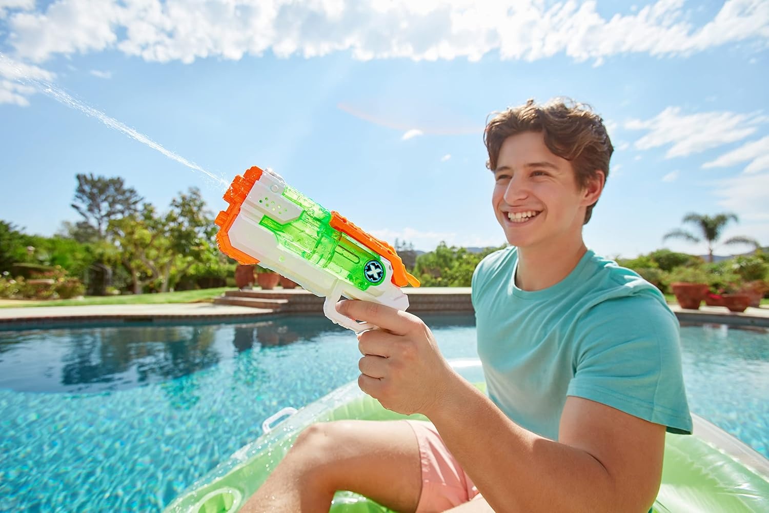 image:imageXSHOT Nano Fast Fill 2 Pack Micro FastFill 2 Pack by ZURU Refresh Watergun X Shot Water Toys 4 Blasters Total Fills with Water in just 1 SecondWater Blaster