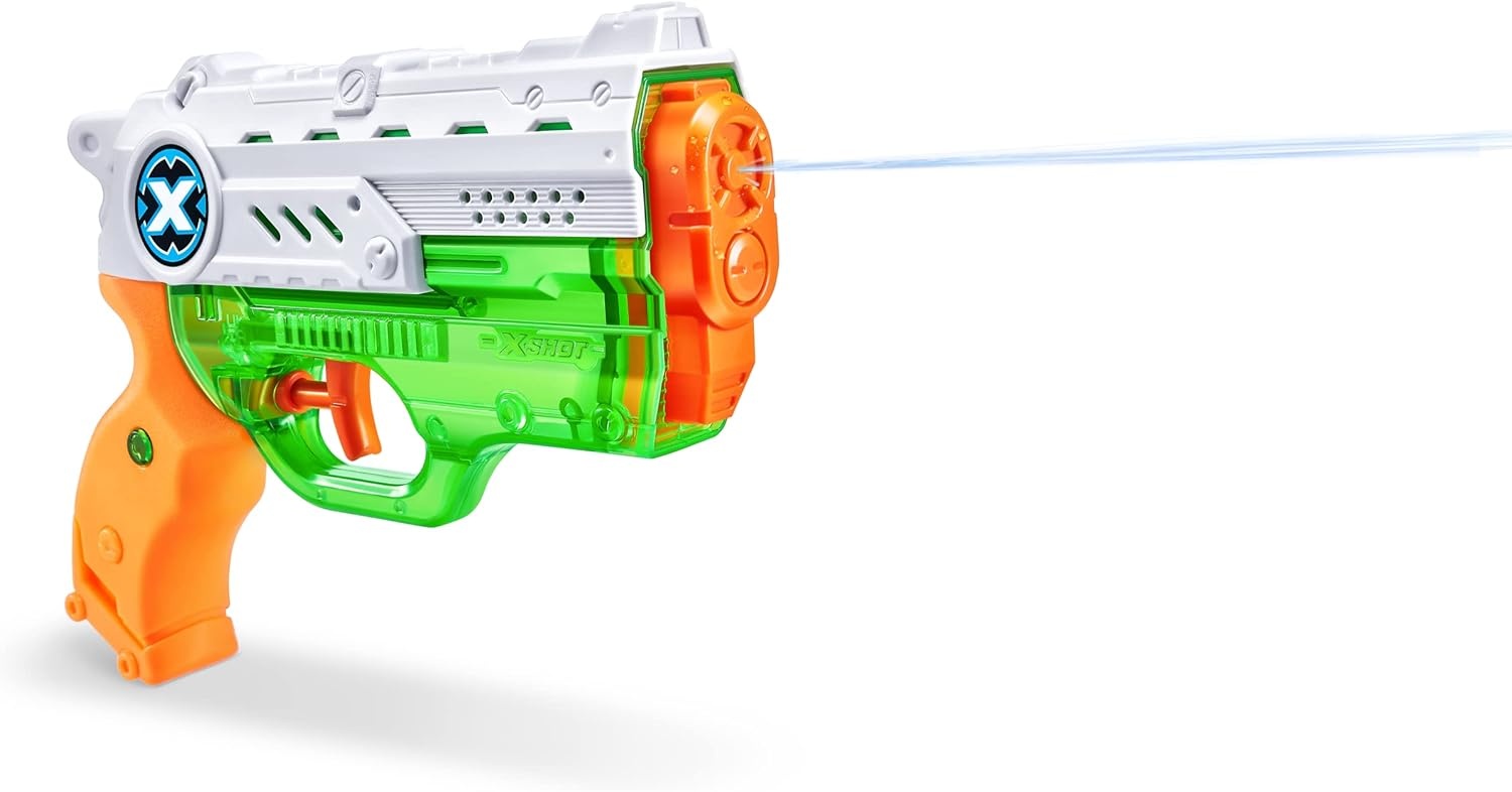 image:imageXSHOT Nano Fast Fill 2 Pack Micro FastFill 2 Pack by ZURU Refresh Watergun X Shot Water Toys 4 Blasters Total Fills with Water in just 1 SecondWater Blaster