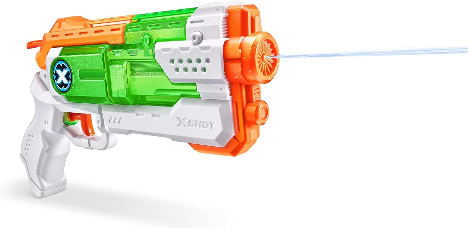 image:imageXSHOT Nano Fast Fill 2 Pack Micro FastFill 2 Pack by ZURU Refresh Watergun X Shot Water Toys 4 Blasters Total Fills with Water in just 1 SecondWater Blaster
