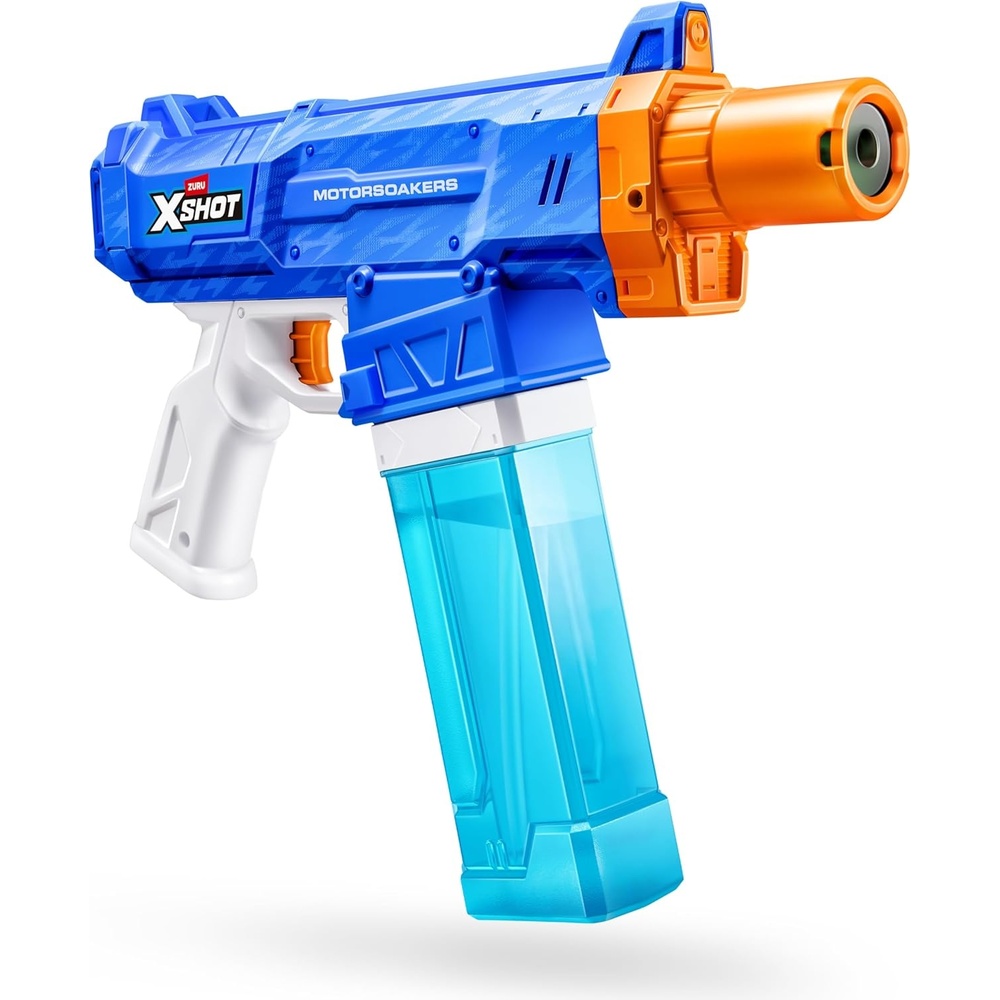 image:imageXSHOT Water Turbo Stream Motor Soaker by ZURU  Motorized Water Blaster with FastFill Tech LED Barrel Shoots 30ft Outdoor Summer Toy for Kids Ages 8