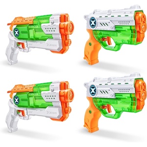 XSHOT Nano Fast Fill (2 Pack) + Micro Fast-Fill (2 Pack) by ZURU Refresh Watergun, X Shot Water Toys, 4 Blasters Total, (Fills with Water in just 1 Second!)(2025 Refresh (2 pack))