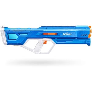 XSHOT Water Hydra Pulse Motor Soaker by ZURU, Motorized Blaster Watergun, Water Blaster, Water Toys, Fills with Water in just 1 Second, Rechargeable Battery (Blue)