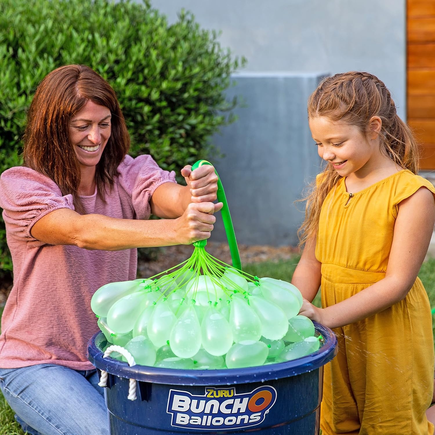 image:imageBunch O Balloons Tropical Party by ZURU 100 RapidFilling SelfSealing Tropical Colored Water Balloons for Outdoor Family Friends Children Summer Fun 3 CountGreen