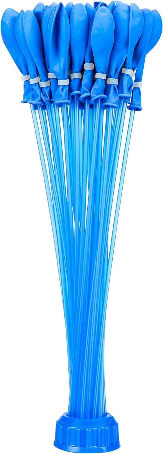 image:imageBunch O Balloons Tropical Party by ZURU 100 RapidFilling SelfSealing Tropical Colored Water Balloons for Outdoor Family Friends Children Summer Fun 3 CountBlue